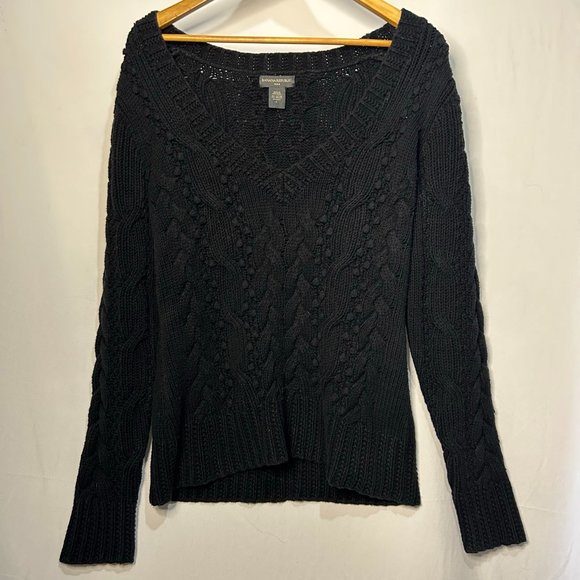 Banana Republic Sweaters - Banana Republic Sweater Women's Size‎ Medium Blue Green Wool Cashmere V-Neck